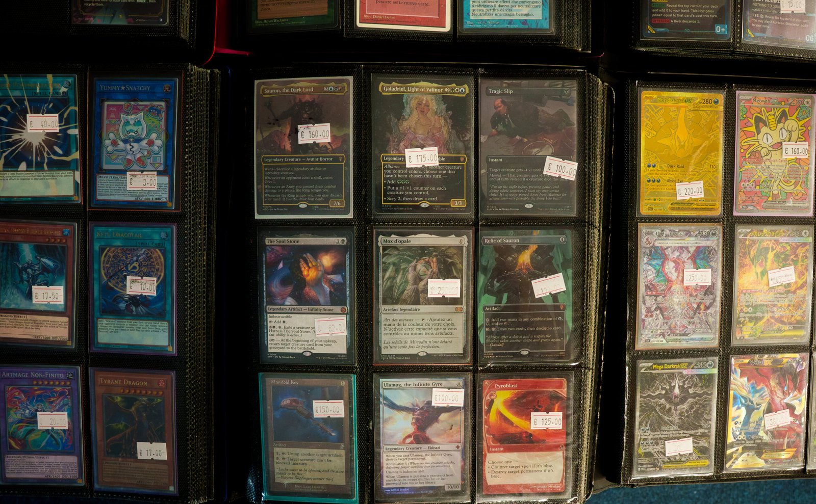 Trading card game space at Sandbox Cork